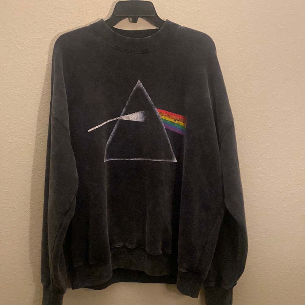 Oversized Sz Med Pink Floyd Sweater